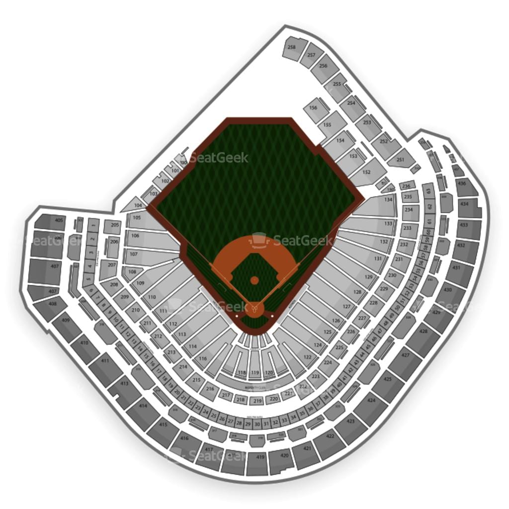 χάρτης της Minute Maid park καθιστικό