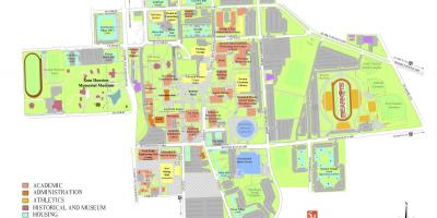 Πανεπιστήμιο του Χιούστον εμφάνιση χάρτη